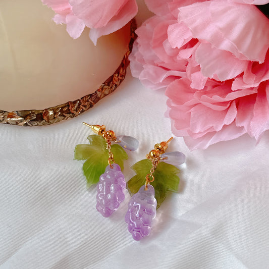 Grape Earrings
