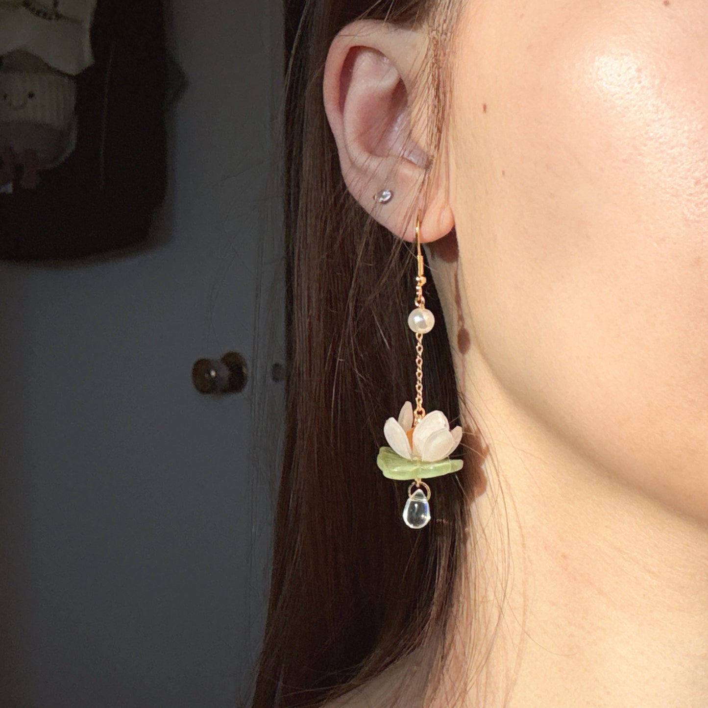 Lotus Lily Earrings
