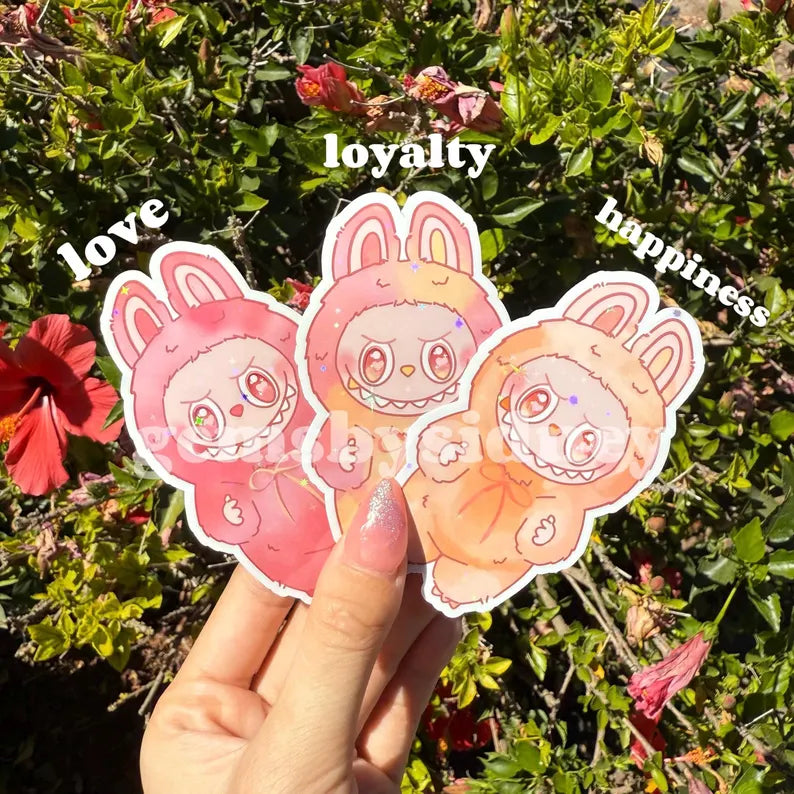 Labubu BIE stickers