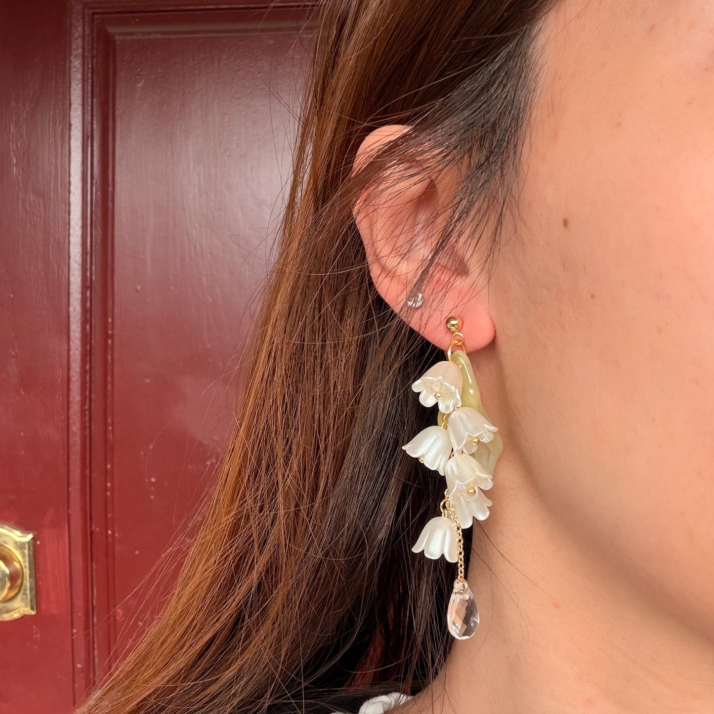 Lily of the valley earrings