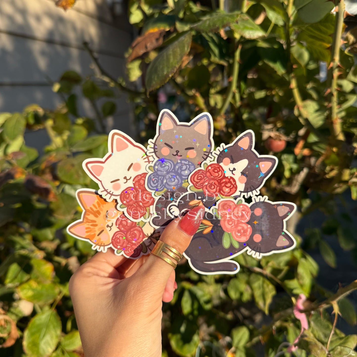Fancy Cat Stickers