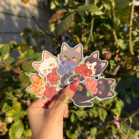 Fancy Cat Stickers