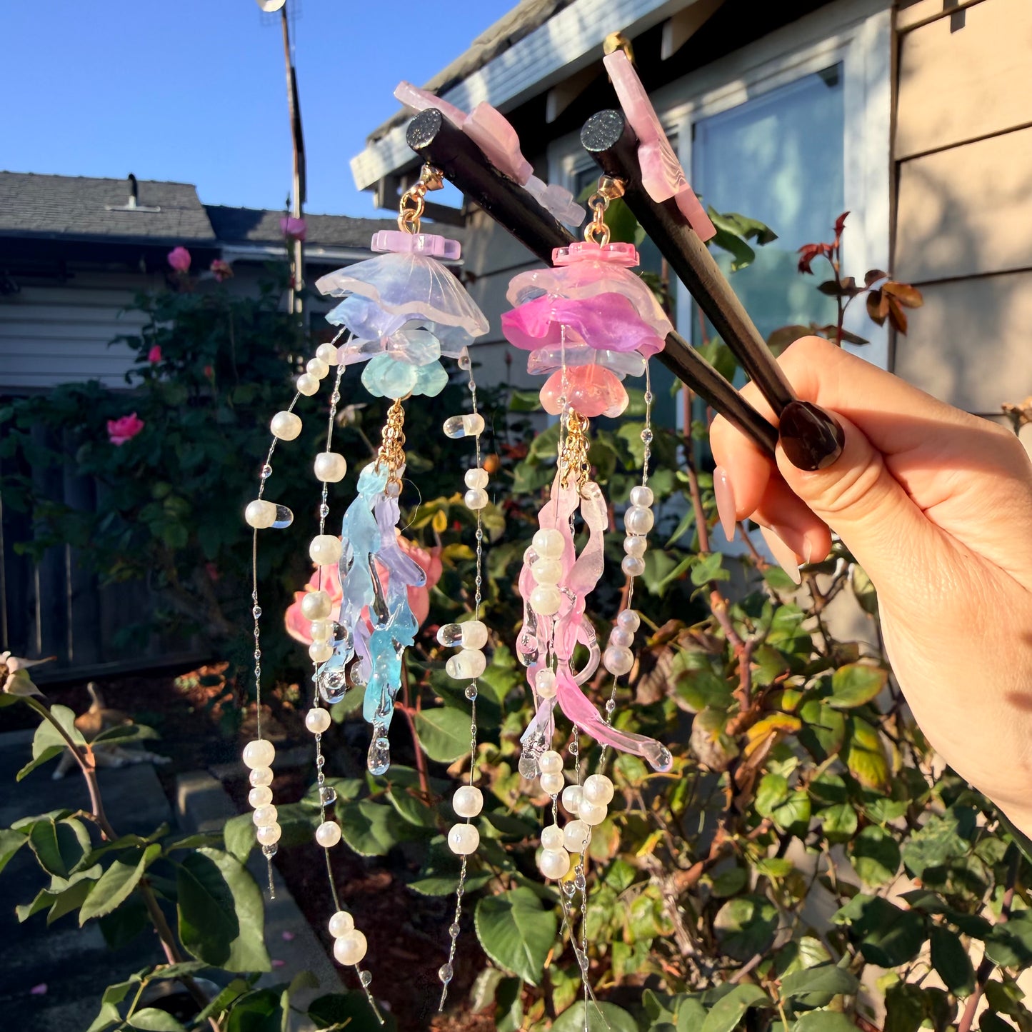 Jellyfish Hair Stick