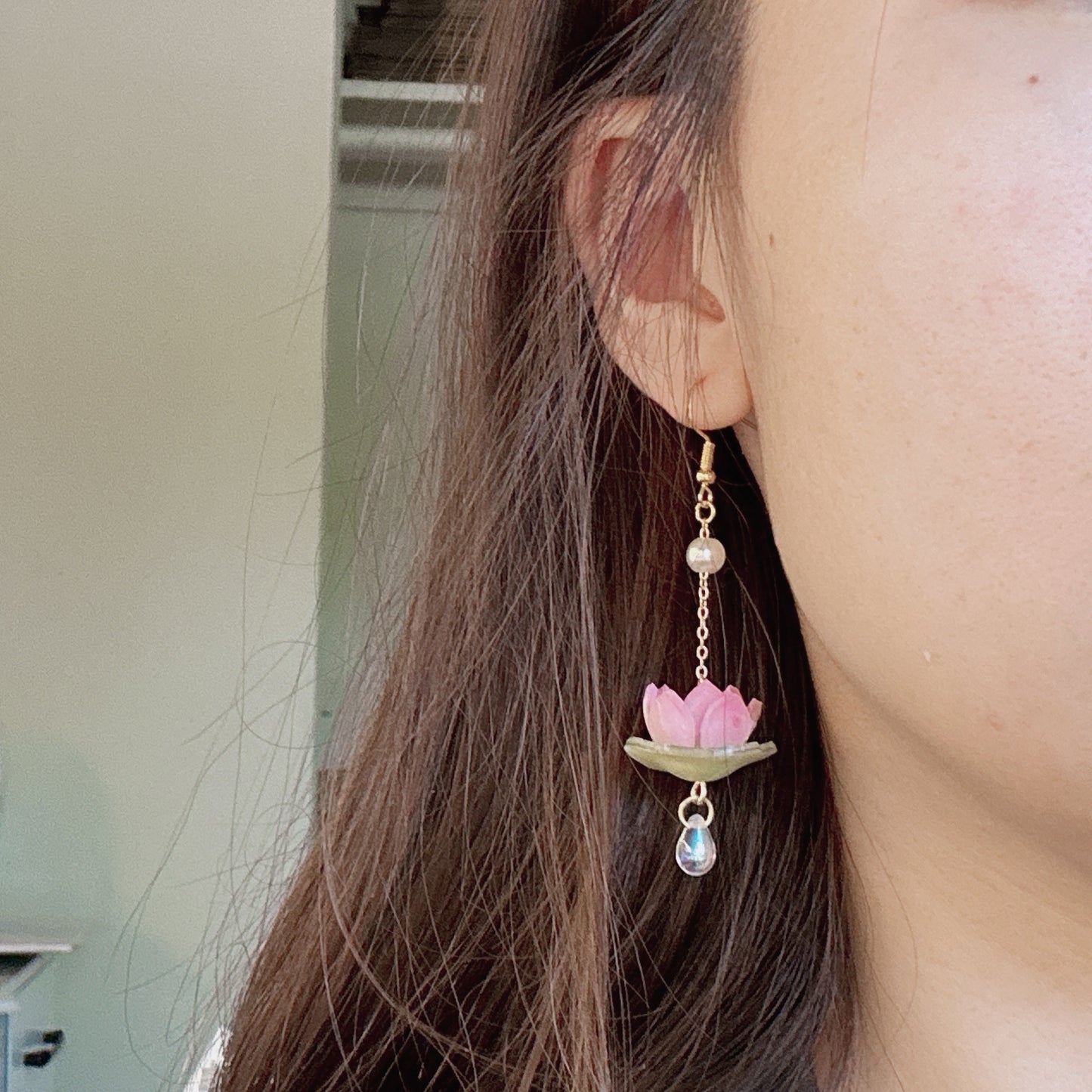 Lotus Lily Earrings