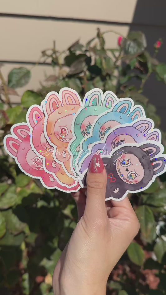 Labubu BIE stickers