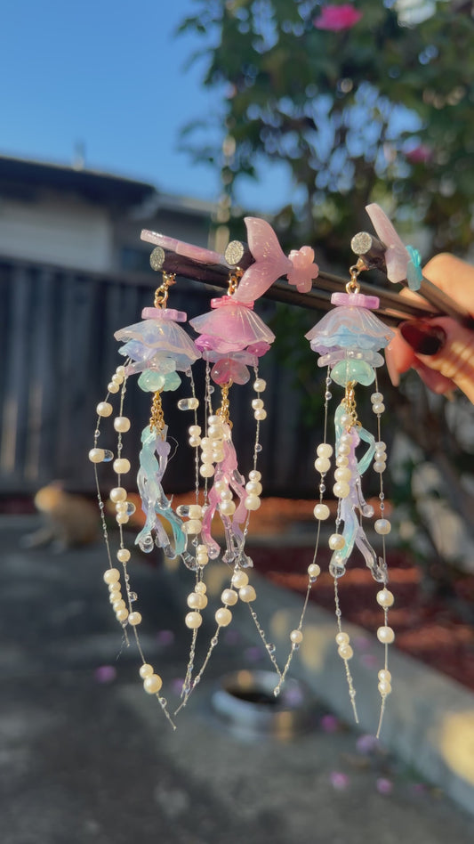 Jellyfish Hair Stick