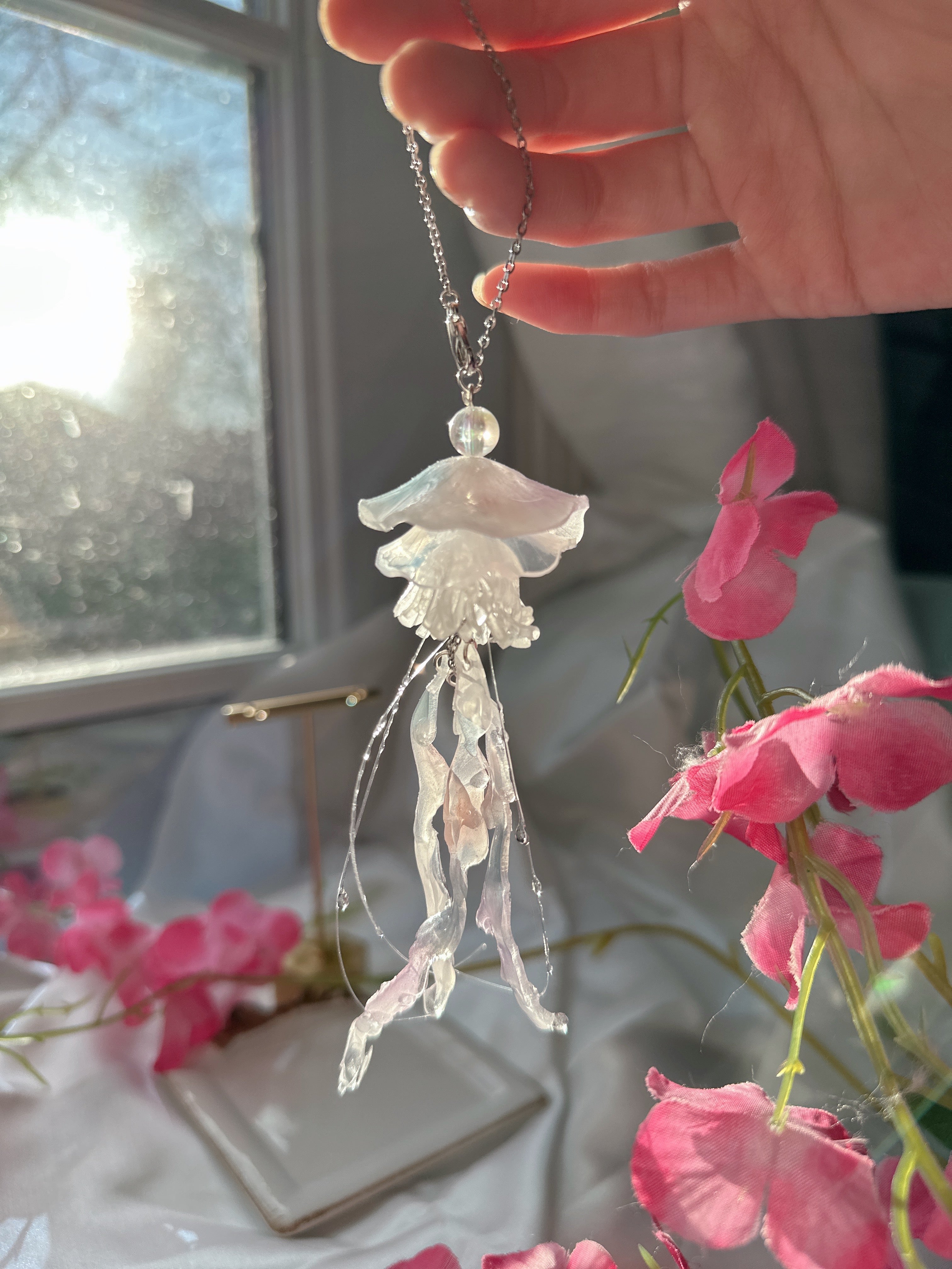 Jellyfish Car Charm